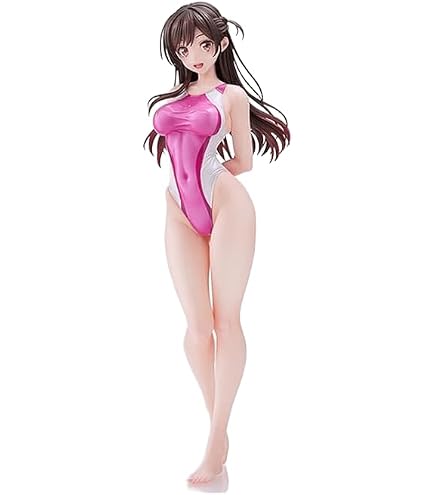 Amazon.co.jp: 水原千鶴 競泳水着Ver. 1/7 フィギュア ホビー JP